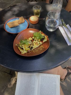 One of the best restaurants I have ever been to!! The raw lasagne and the raw bruschetta are to die for   at Buenos Aires Verde - Gorriti in Buenos Aires