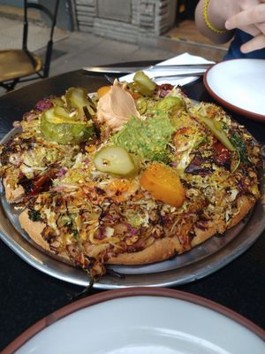 Vegan "Power" Pizza at Buenos Aires Verde - Gorriti in Buenos Aires