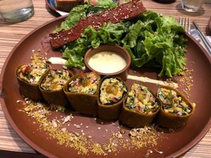 Raw vegan roll at Buenos Aires Verde - Gorriti in Buenos Aires
