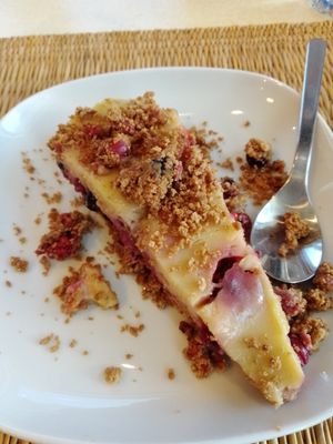 Red Fruit Pie at Ananda in Fundao