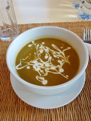 Soup of the Day at Ananda in Fundao