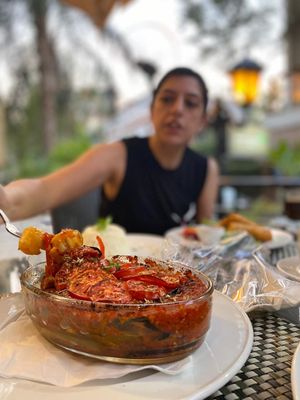 Greek Musaka rich in flavor with quality igredients and unique taste 
Vegan In our House 
Restaurant and terrace  
#food #foodporn #gourmet #delivery #cluj #clujnapoca #greekfood  at Vegan In Our House in Cairo