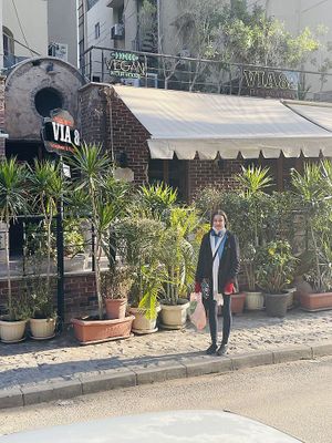Me and the Restaurant #Veganuary at Vegan In Our House in Cairo