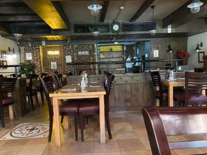 See the sign? Via 82 - ( A murder kitchen ) Probably the number of baby animals dead bodies they sell per service.  at Vegan In Our House in Cairo