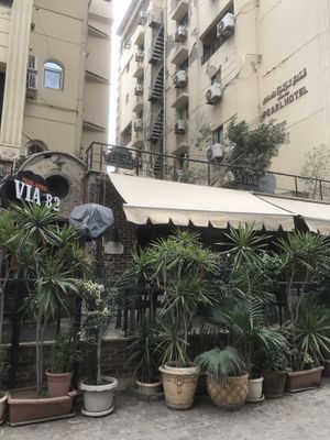 Outside: vegan in our house at Maadi Pearl Hotel    at Vegan In Our House in Cairo