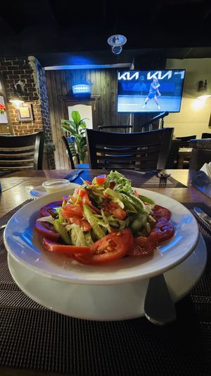 Oriental salad  #Veganuary at Vegan In Our House in Cairo