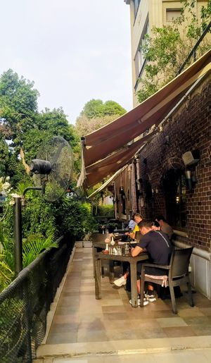 Il piccolo dehors at Vegan In Our House in Cairo