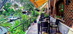 Vegan In Our House 
Out side " Terrace"  at Vegan In Our House in Cairo