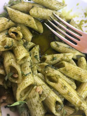 pasta pesto at Vegan In Our House in Cairo