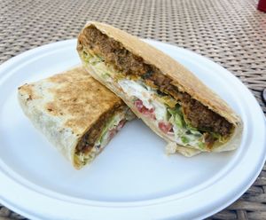 Much wrap  at Modern Times Beer in Santa Barbara