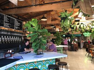 Indoor space at Modern Times Beer in Santa Barbara