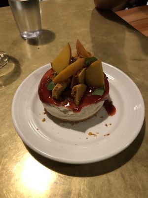 Cheesecake at Modern Times Beer in Santa Barbara