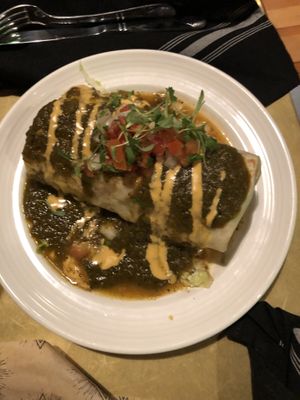 Burrito at Modern Times Beer in Santa Barbara