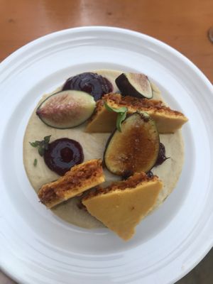 Seasonal pumpkin cheese cake  at Modern Times Beer in Santa Barbara