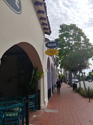 Street sign, Modern Times on the Left at Modern Times Beer in Santa Barbara