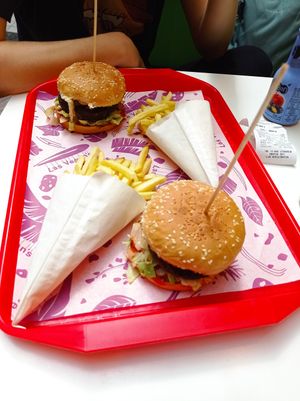 . at Las Vegan's - Corvin Plaza in Budapest