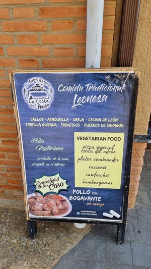 Outside at La Costa del Adobe in El Burgo Ranero