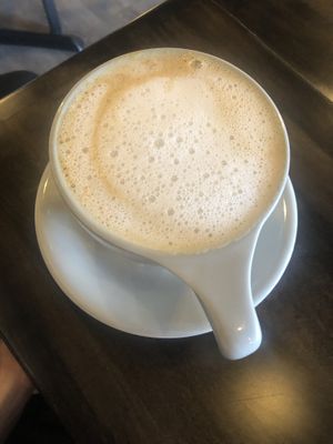 Oat milk latte at Javalato in Colorado Springs
