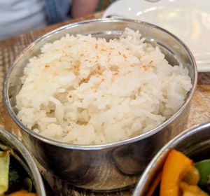 Coconut rice at Thaikhun in Bath