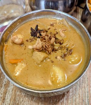 Tofu Masaman Curry at Thaikhun in Bath