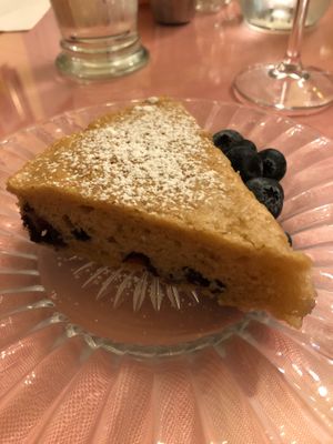 Blueberry Cake, it's not a lie at Old Caledonian Bed & Breakfast in Caledonia