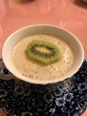 Passion Fruit Mousse at Old Caledonian Bed & Breakfast in Caledonia