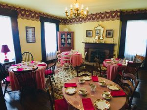 Our gorgeous tearoom at Old Caledonian Bed & Breakfast in Caledonia