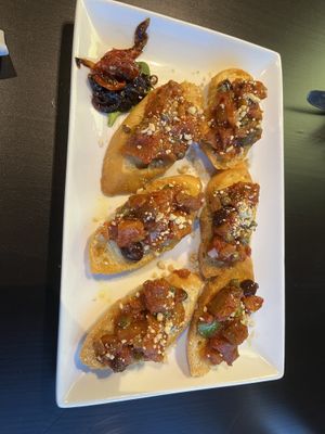 Bruschetta  at Loveria Caffè in Colleyville