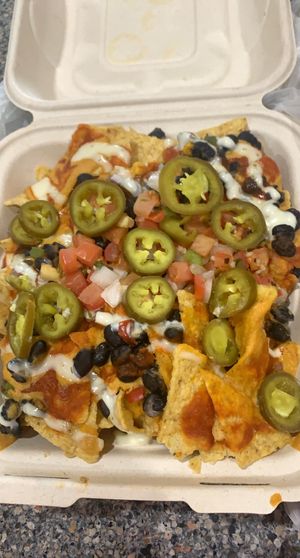 Fire Nachos at Kind Food in North Kansas City