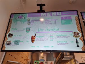 Menu at Hug Life in Long Beach