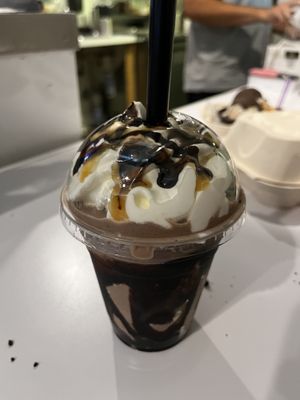 Twix milkshake   at Hug Life in Long Beach