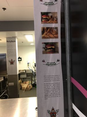 Frontage  at Dirty Beets in North West London