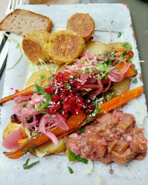 "Stockholm" dish. at Kalf & Hansen - Mariatorget in Stockholm