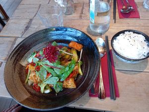 Auf dem Foto sieht es kleiner aus als es tatsächlich war at Aomame in Hamburg