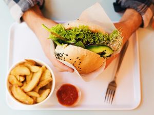 vegan combo at Krowarzywa - Dzwonnicza in Warsaw