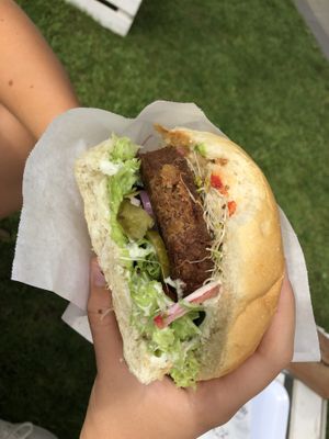 Beyond burger at Krowarzywa - Dzwonnicza in Warsaw