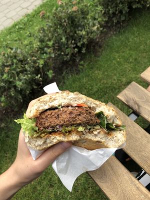 Beyond burger at Krowarzywa - Dzwonnicza in Warsaw