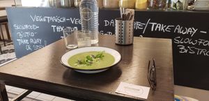 Soup at Diekochdame in Vienna