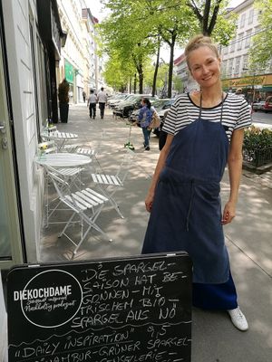 diekochdame herself at Diekochdame in Vienna