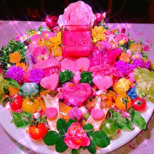 The week's special beauty salad for  beautiful skin at LJ in Tokushima