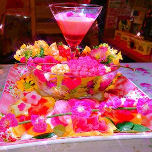 The week's special beauty salad for  beautiful skin at LJ in Tokushima