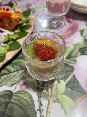 Amazake (sweet drink made from fermented rice)   at LJ in Tokushima