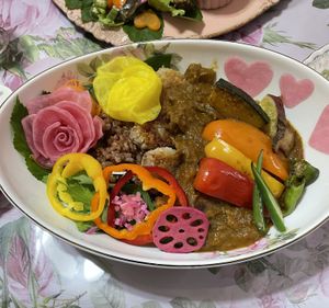 Veggie Cutlet Curry  at LJ in Tokushima