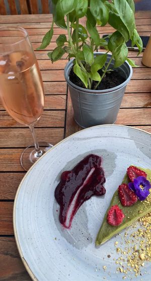 Vegan matcha cake  at Lemon Resort in Grodek Nad Dunajcem