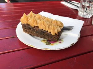 Banana bread at Ladybower Inn in Hope Valley