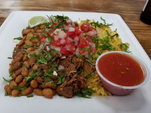 Tex-Mex Bowl at Fusion Street Eatery in Dunedin
