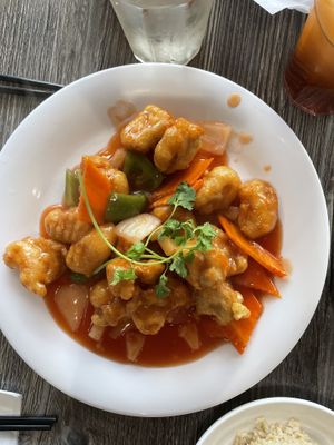 Orange Chicken  at Mitasie in Lake Forest