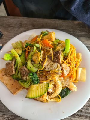 noodle dish #Veganuary at Mitasie in Lake Forest