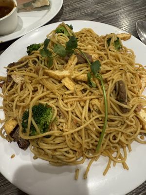Garlic Noodles  #Veganuary at Mitasie in Lake Forest