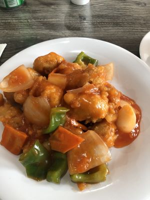 Orange Chik’n  at Mitasie in Lake Forest